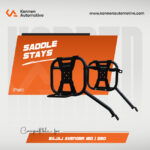 Konnen 3 IN 1 Saddle Stays with Jerry Can Holder and Bag Holder for Bajaj Avenger 160 - 220