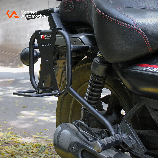 Konnen 3 IN 1 Saddle Stays with Jerry Can Holder and Bag Holder for Bajaj Avenger 160 - 220