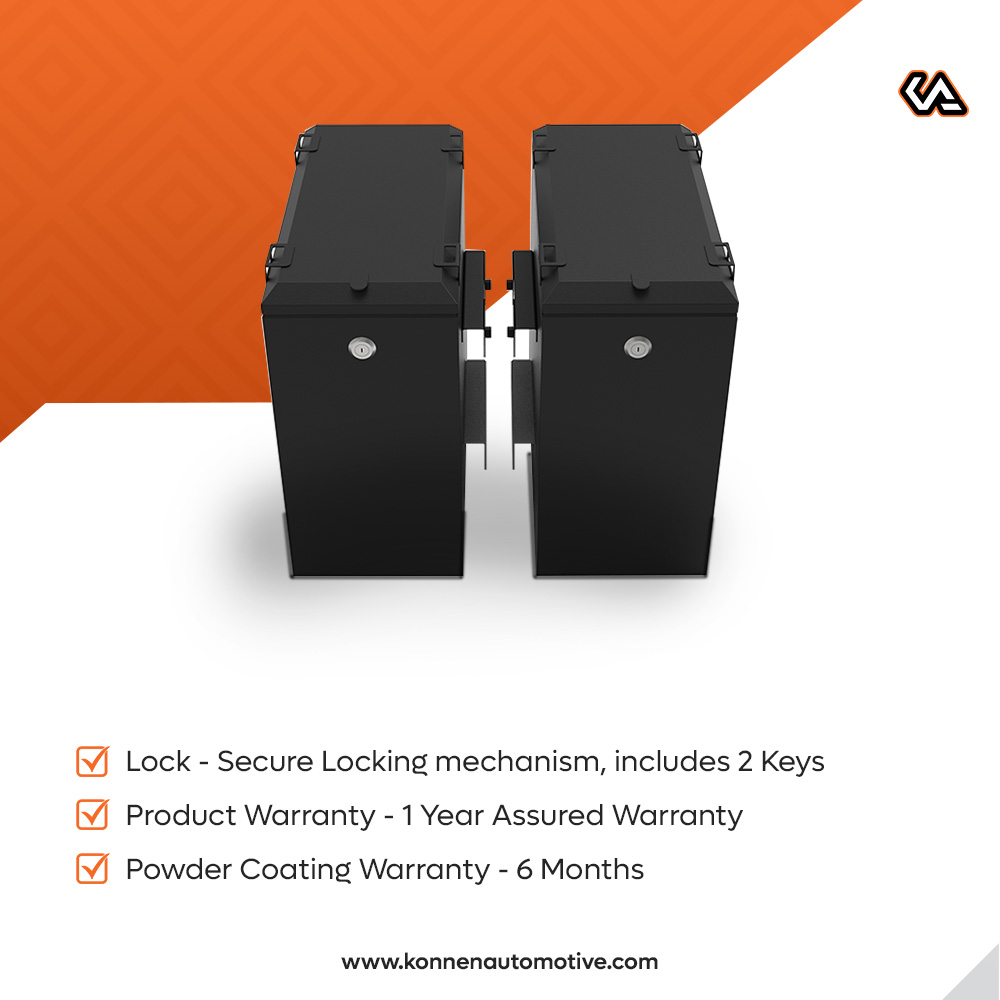 Basic - Pair | 21L - LH | RH | Konnen Pannier with Mount - Image 2