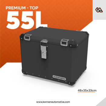 Premium – Top | 55L | Konnen Top Box with Top Rack or Top Rack Plate
