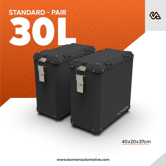 Standard – Pair | 30L – LH | RH | Konnen Pannier with Mount