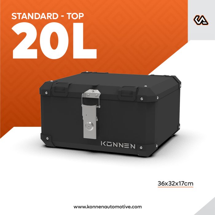 Standard – Top | 20L | Konnen Top Box with Mount