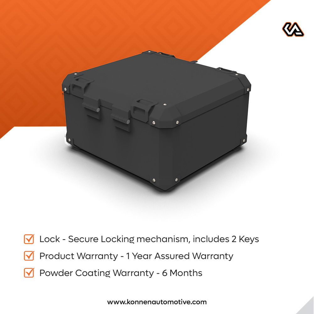 Standard - Top | 20L | Konnen Top Box with Mount - Image 2