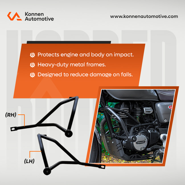 Premium Crash Guard for Honda CB350 | Hness | RS