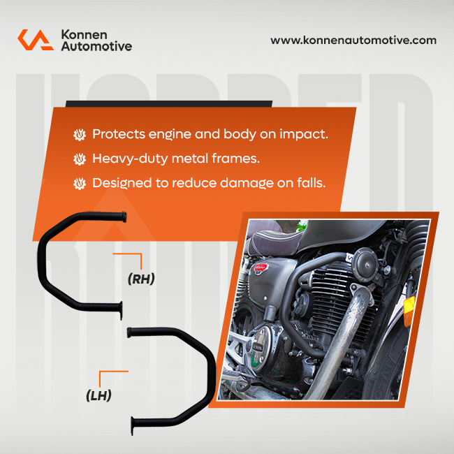 Premium Crash Guard for Honda CB350 | Hness | RS