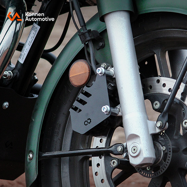 Front Disc Caliper Guard for Honda CB350 - Hness