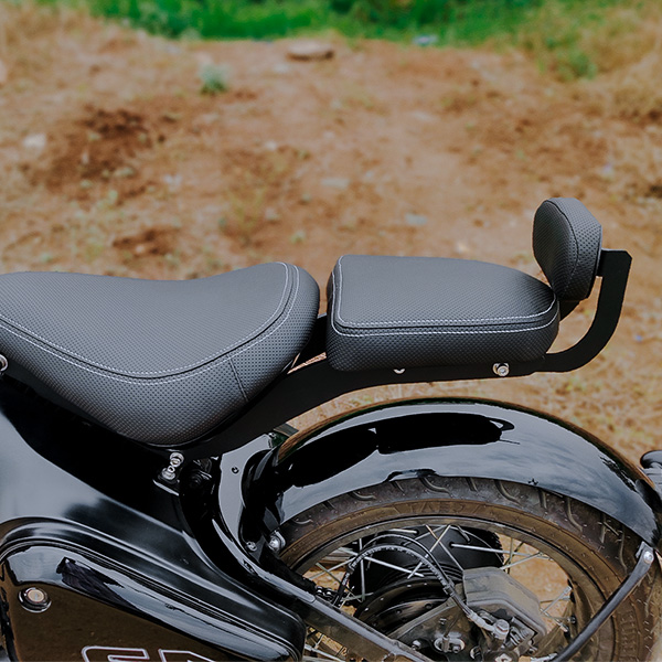 Jawa Bobber | Perak | Pillion Back Seat Setup