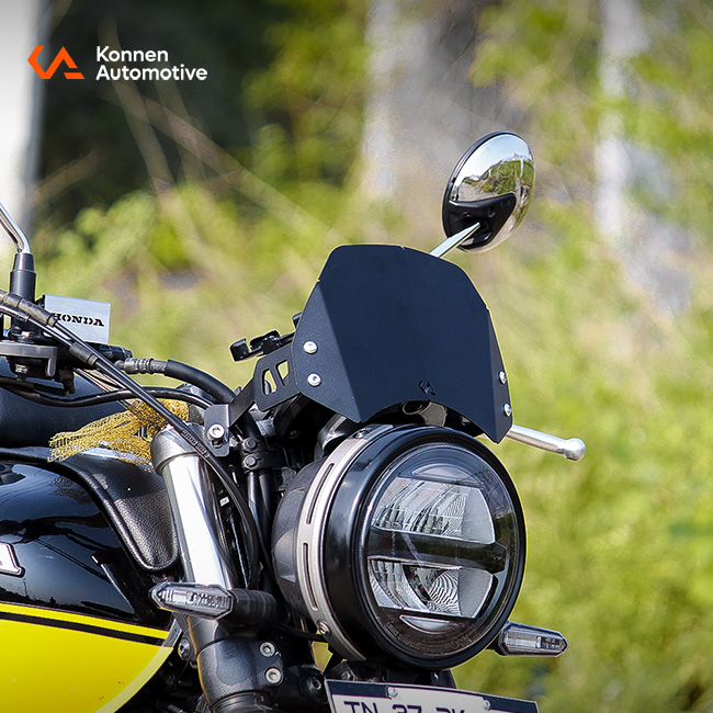 Metal Visor for Honda CB350 - Honda CB350 Hness - Honda CB350 RS