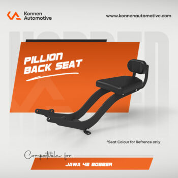 Pillion Back Seat for Jawa 42 Bobber | Konnen