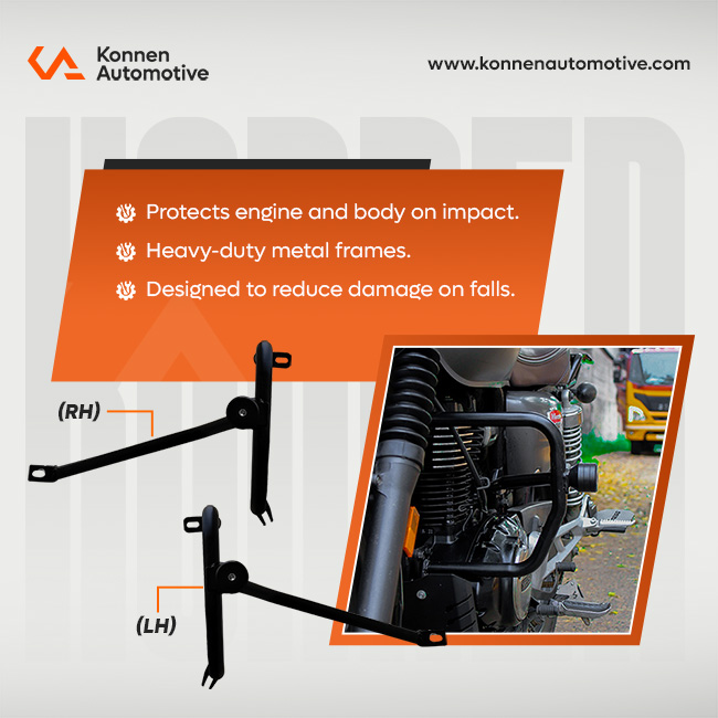 Premium Crash Guard for Honda CB350 | Hness | RS