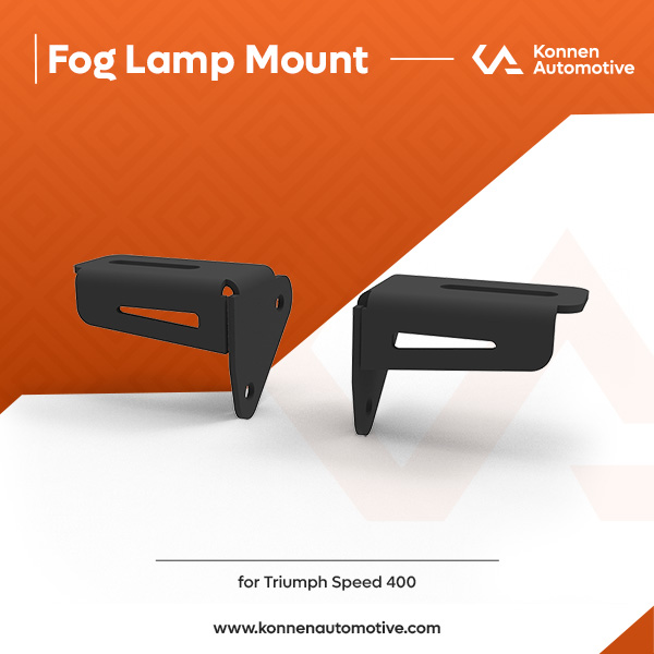 Fog Lamp Mount for Triumph Speed 400