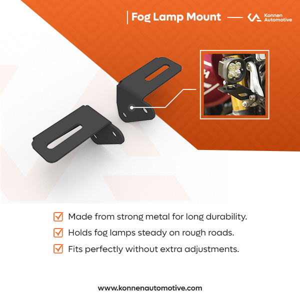 Fog Lamp Mount for Triumph Speed 400