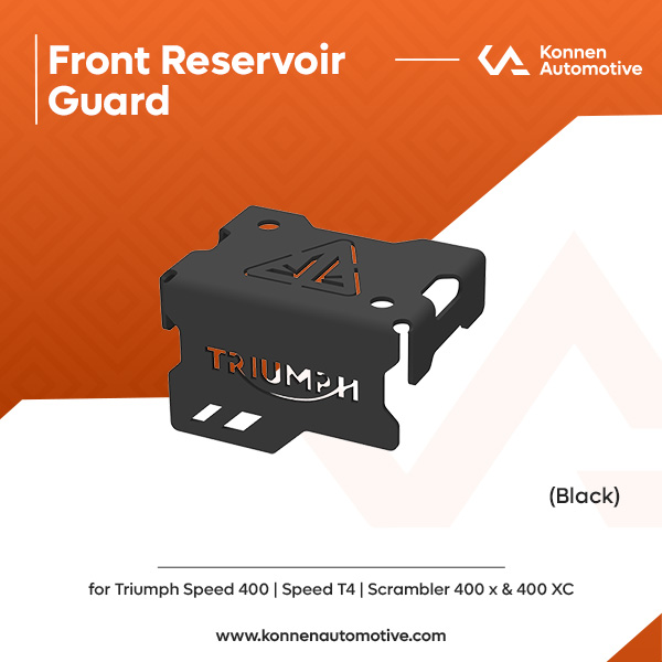 Front Reservoir Guard for Triumph 400 Series
