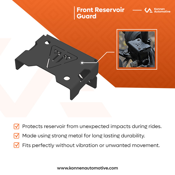 Front Reservoir Guard for Triumph 400 Series