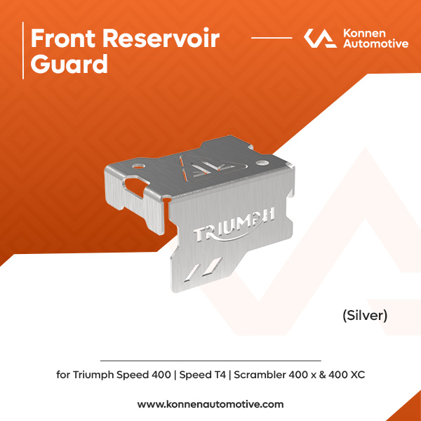 Front Reservoir Guard for Triumph 400 Series - SS
