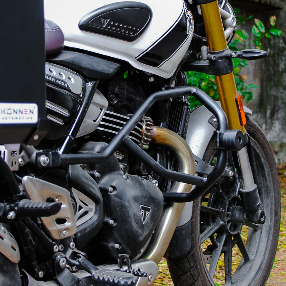 Crash Guard for Triumph Speed 400 | Speed T4 | Scrambler 400X | Scrambler 400XC | Thruxton | Konnen - Image 5