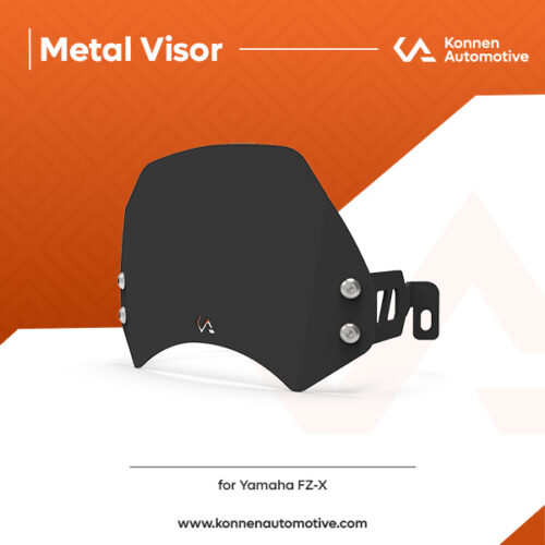 Metal Visor for Yamaha FZ-X | Konnen