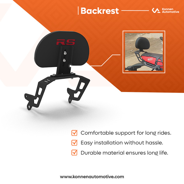 Backrest for Honda CB350 RS