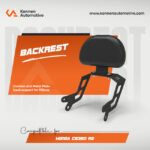 Backrest with Grab Rail for Honda CB350 RS
