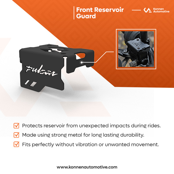 Front Resevoir Guard For Bajaj Pulsar N250 - N160-F250 (2)