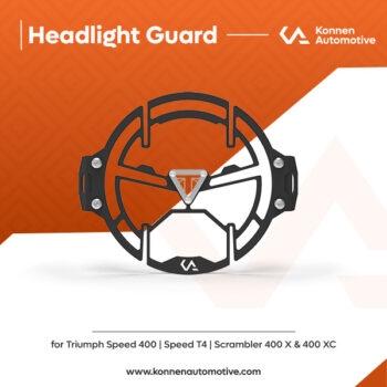 Headlight Guard for Triumph  Speed 400 | Speed T4 | Scrambler 400X  | Scrambler 400XC | Konnen