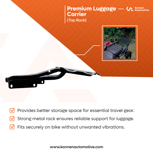 Top Rack for Triumph 400 Series