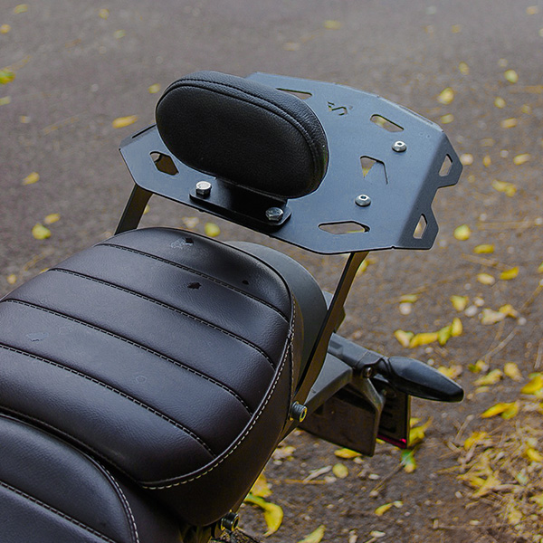 Top Rack with Backrest for Triumph 400 Series