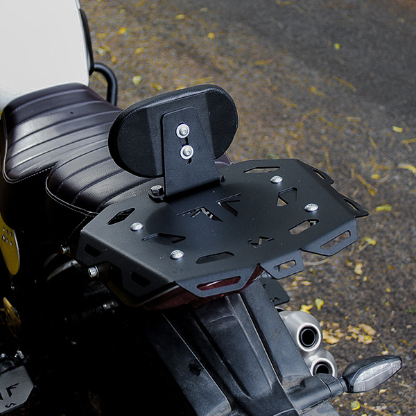 Top Rack with Backrest for Triumph 400 Series