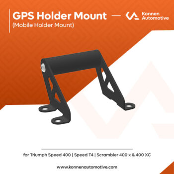 GPS Holder Mount for Triumph  Speed 400 | Speed T4 | Scrambler 400X  | Scrambler 400XC | Konnen
