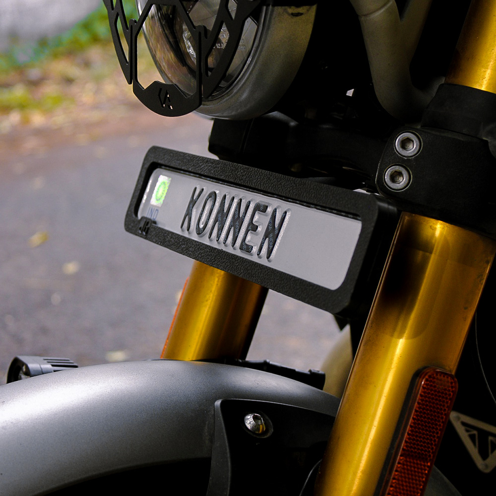 Number Plate Holder for Triumph 400 Series