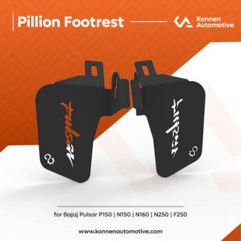 Rear Pillion Footrest for Bajaj Pulsar P150 | N150 | N160 | N250 | F250 | Konnen