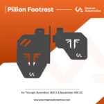 Pillion Footrest for Triumph 400 Series