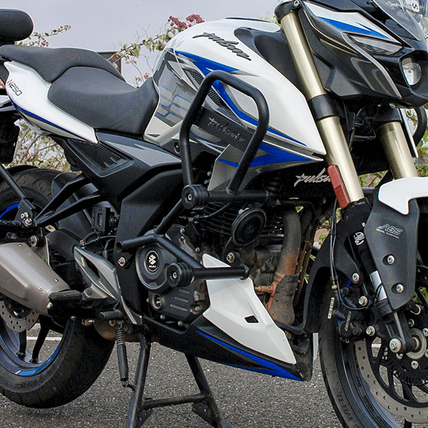 Crash Guard with Frame Sliders for Bajaj Pulsar N250 - N160-F250