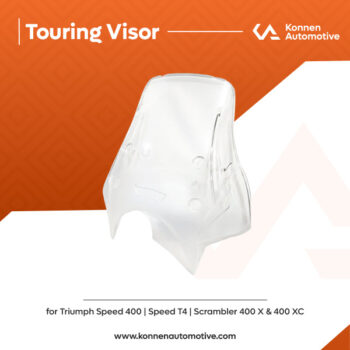 Tourng Visor for Triumph  Speed 400 | Speed T4 | Scrambler 400X  | Scrambler 400XC | Konnen
