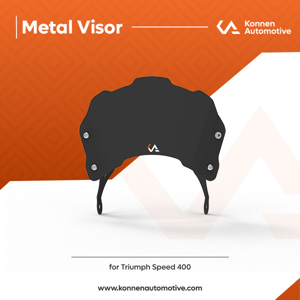Metal Visor for Triumph Speed 400