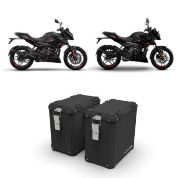 Adventure Panniers for Bajaj Pulsar N250 – Panniers with 48 Litres Capacity | Konnen