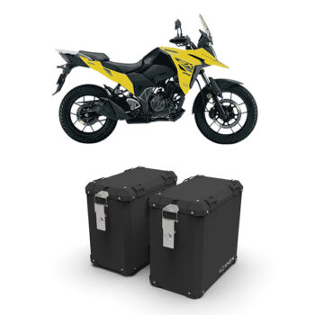 Adventure Panniers for Suzuki V-Strom 250 SX – Panniers with 48 Litres Capacity | Konnen