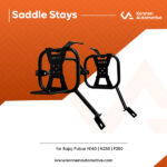 Konnen 3 IN 1 Saddle Stays with Jerry Can Holder and Bag Holder for Bajaj Pulsar N250 - N160 - F250