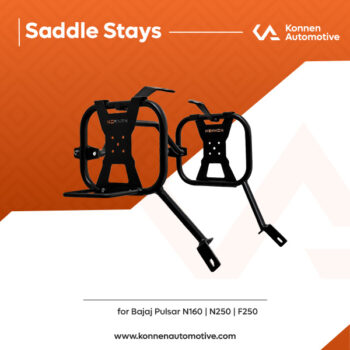 Konnen 3 in 1 Saddle Stays with Jerry Can Holder and Bag Holder for Bajaj Pulsar N160 | N250 | F250 | Konnen