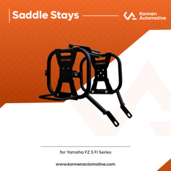 Konnen 3 in 1 Saddle Stays with Jerry Can Holder and Bag Holder for Yamaha FZ S FI Series | Konnen