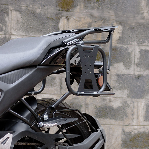 Konnen 3 IN 1 Saddle Stays with Jerry Can Holder and Bag Holder for Yamaha