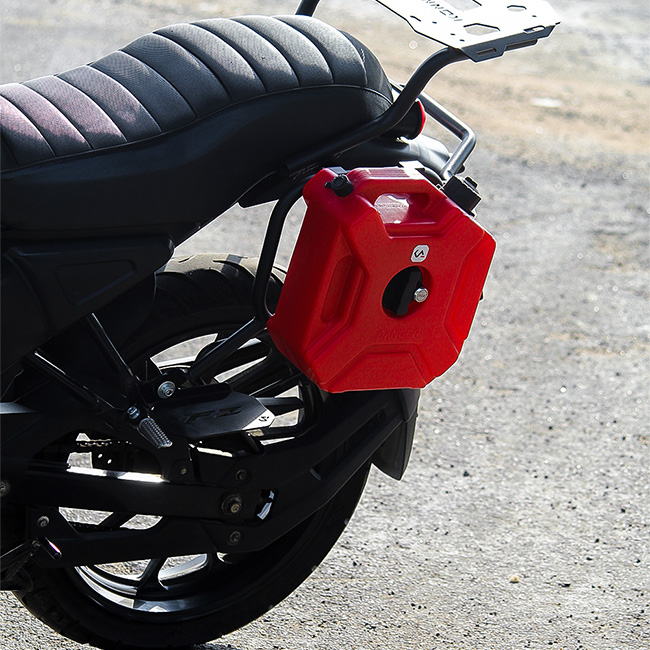 Konnen 3 IN 1 Saddle Stays with Jerry Can Holder and Bag Holder for Yamaha FZ X & Hybrid