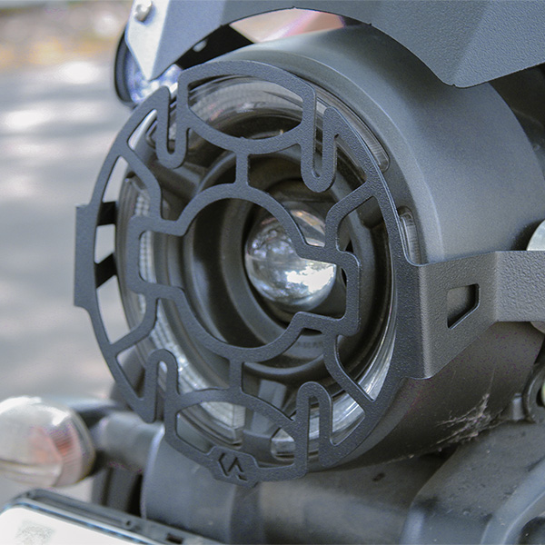 Konnen Headlight Guard - Headlight Protector Grill - Guard Compatible with Yamaha FZ-X & FZ-X Hybrid