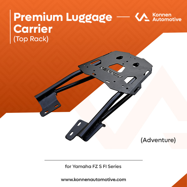 Luggage Rack with Backrest for Yamaha FZ S FI Series