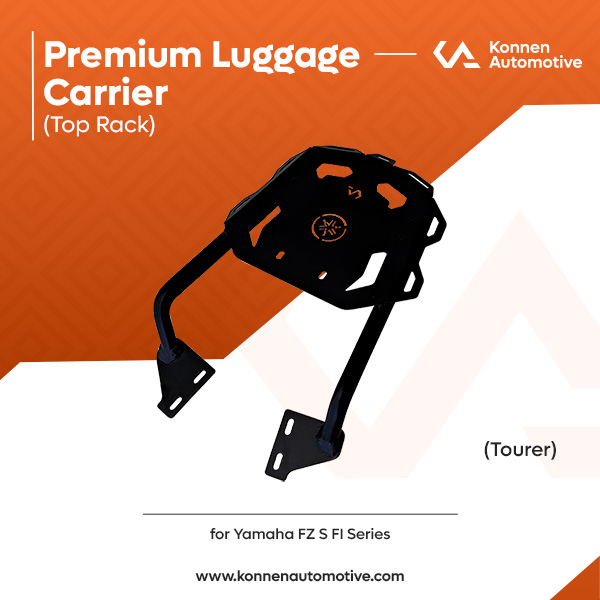 Luggage Rack with Backrest for Yamaha FZ S FI Series