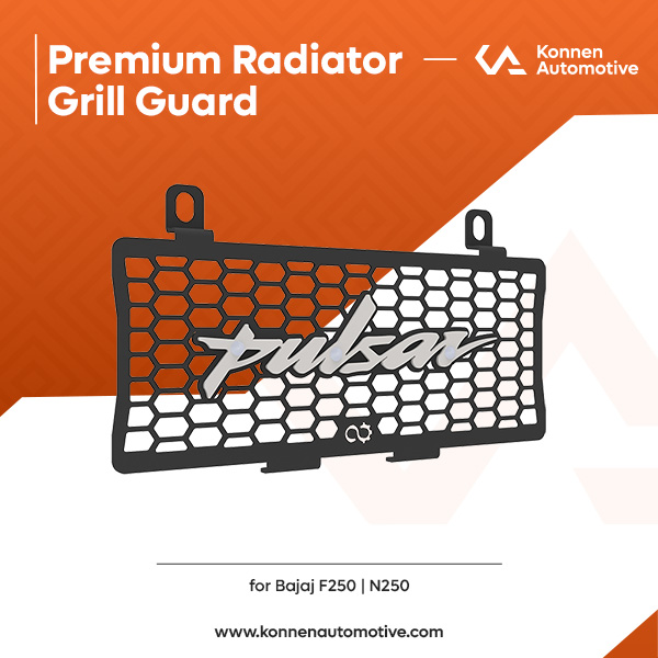 Konnen Premium Radiator Grill Guard For Bajaj Pulsar N250 - F250