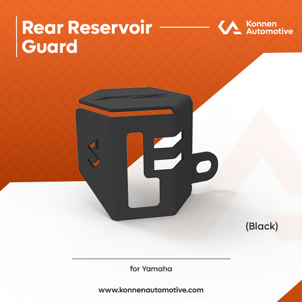 Rear Resevoir Guard - Rear Brake Oil Container Cover for Yamaha FZ S FI Series
