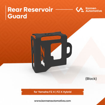 Rear Resevoir Guard | Rear Brake Oil Container Cover for Yamaha FZ-X & FZ-X Hybrid | Konnen