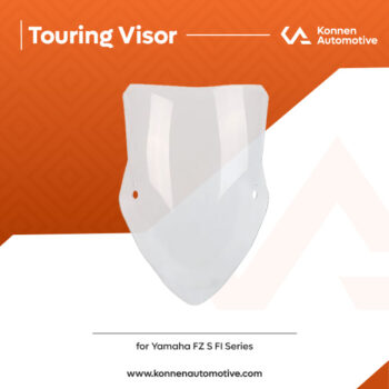 Touring Visor | Polycarbonate Visor Compatible for Yamaha FZ S FI Series | Konnen