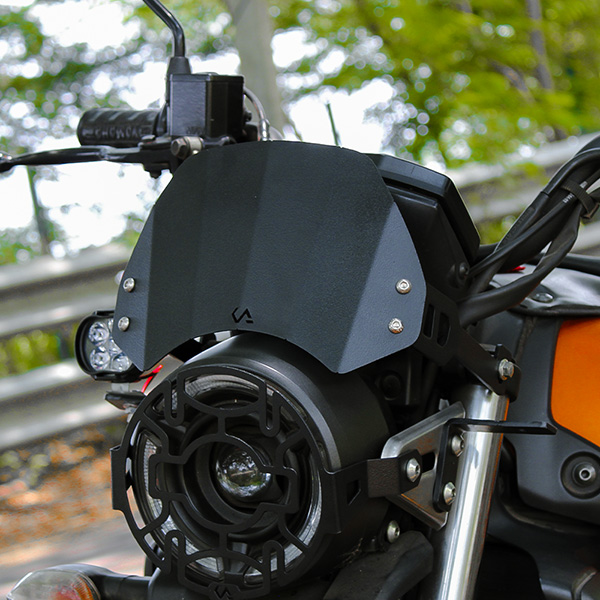 Metal visor for Yamaha FZ-X & FZ-X Hybrid